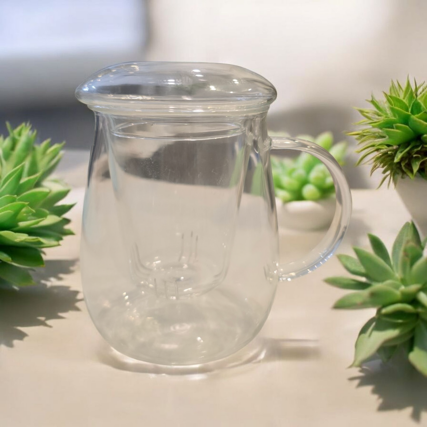 Glass Infuser Cup