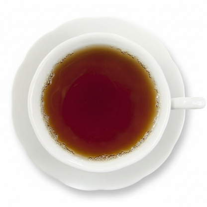 steeped black iced tea